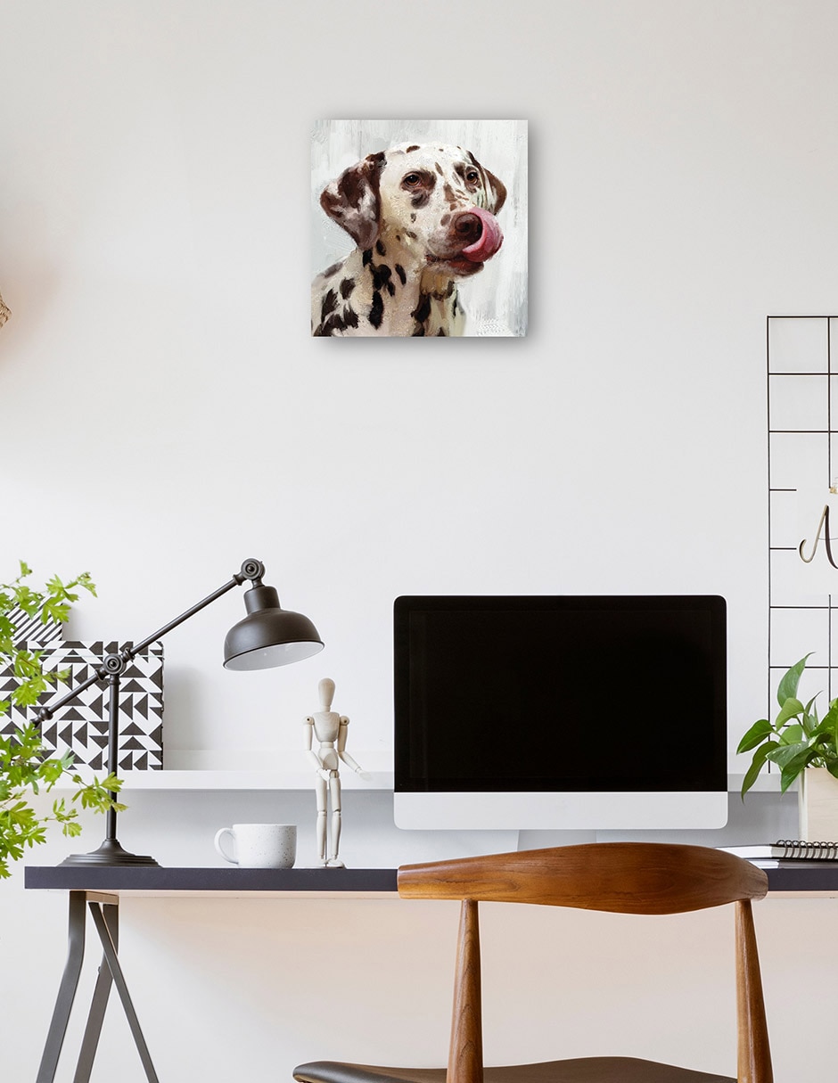 Cuadro decorativo Días de Perros III técnica mixta Animales Domésticos 3