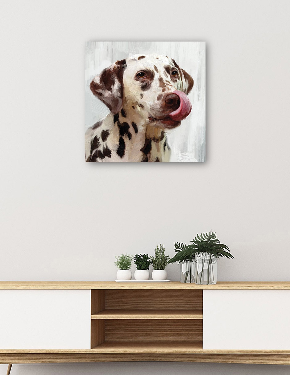 Cuadro decorativo Días de Perros III técnica mixta Animales Domésticos 5