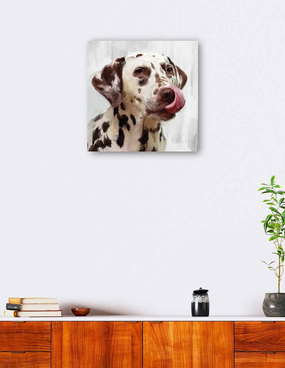 Cuadro decorativo Días de Perros III técnica mixta Animales Domésticos 6