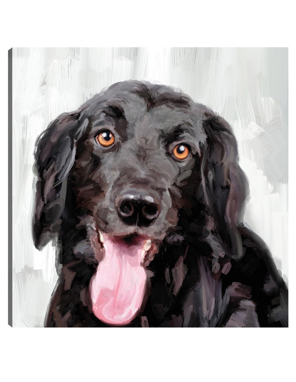 Cuadro decorativo Días de Perros I técnica mixta Animales Domésticos Cuadro decorativo Días de Perros I técnica mixta Animales Domésticos