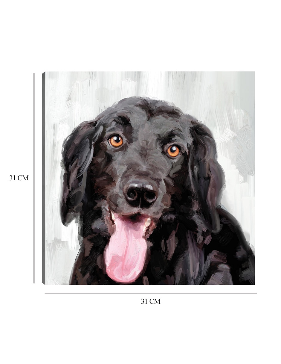 Cuadro decorativo Días de Perros I técnica mixta Animales Domésticos 2