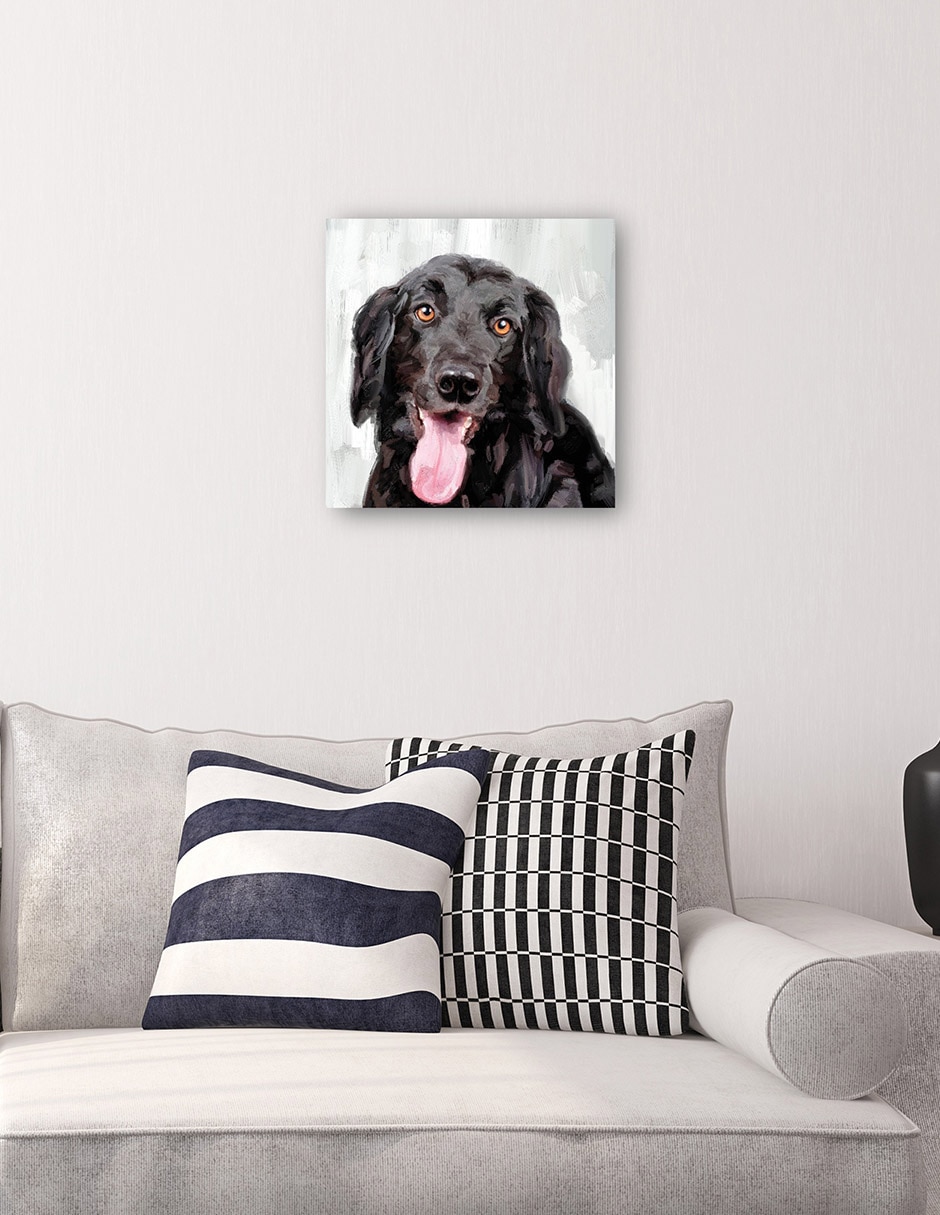 Cuadro decorativo Días de Perros I técnica mixta Animales Domésticos 4
