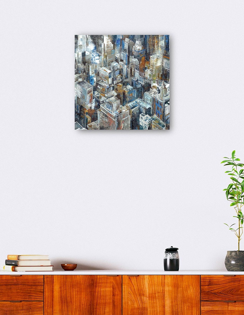 Cuadro decorativo Elévate por Encima técnica mixta Edificios 6