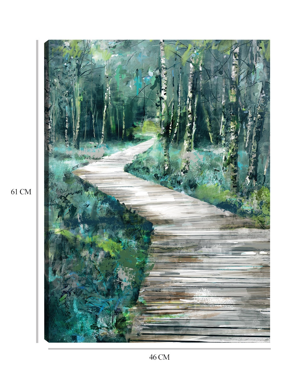 Cuadro decorativo El Sentier técnica mixta Caminos 2
