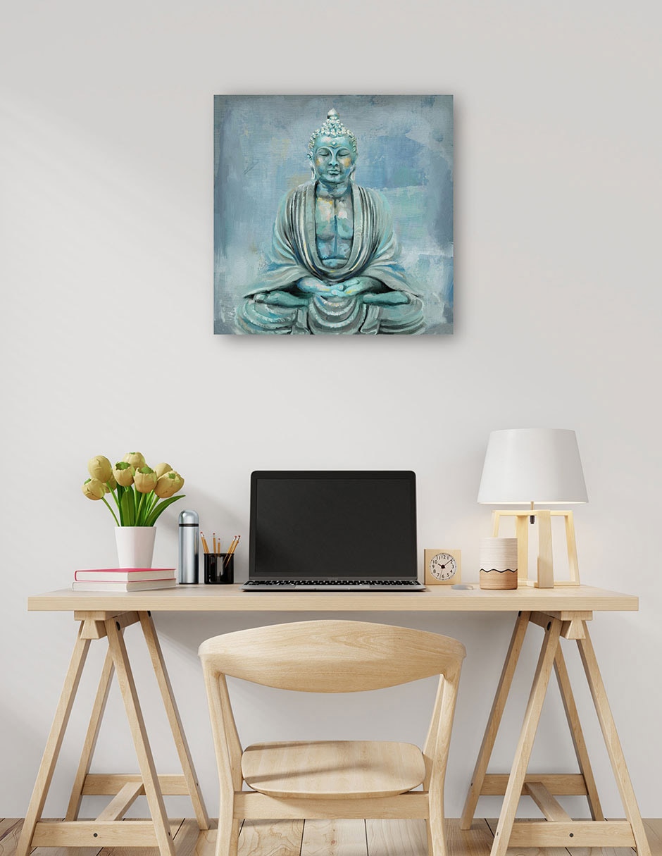 Cuadro decorativo Dharma técnica mixta Figuras Celestiales 4
