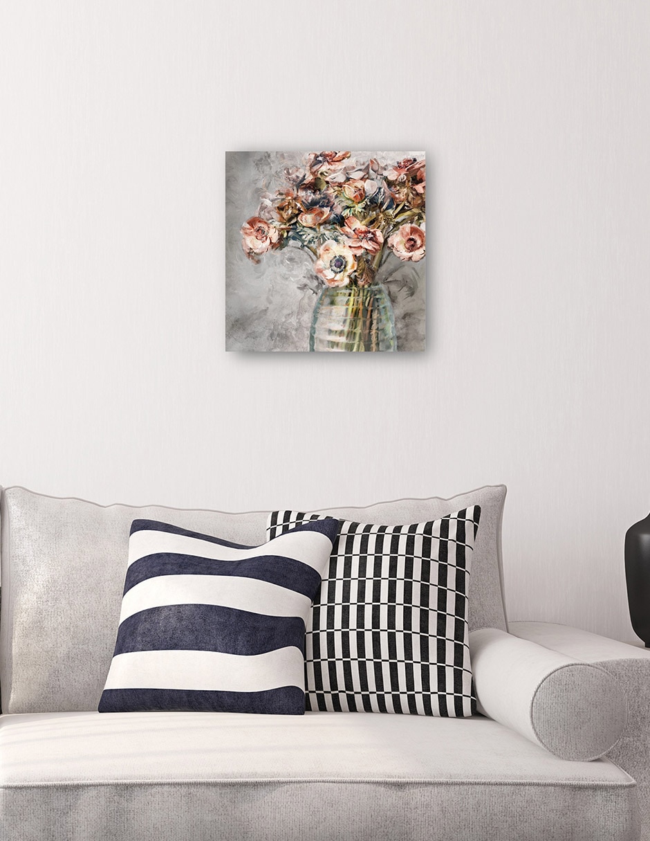 Cuadro decorativo Eco técnica mixta Floreros 4