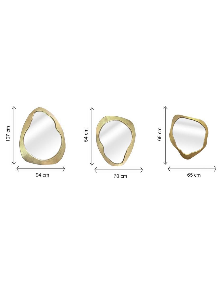 Espejo irregular ORO 7