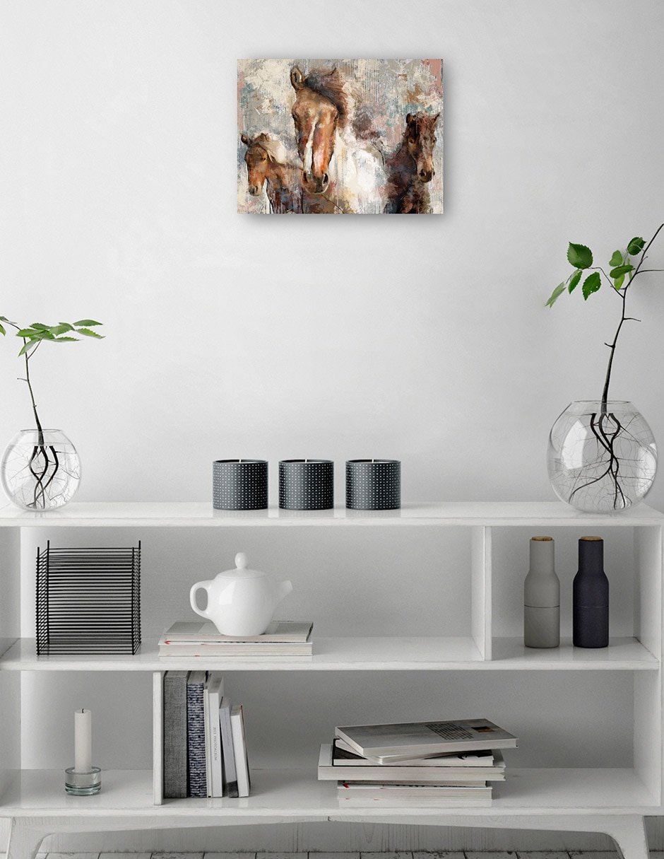 Cuadro decorativo En la naturaleza técnica mixta Vida Silvestre 4