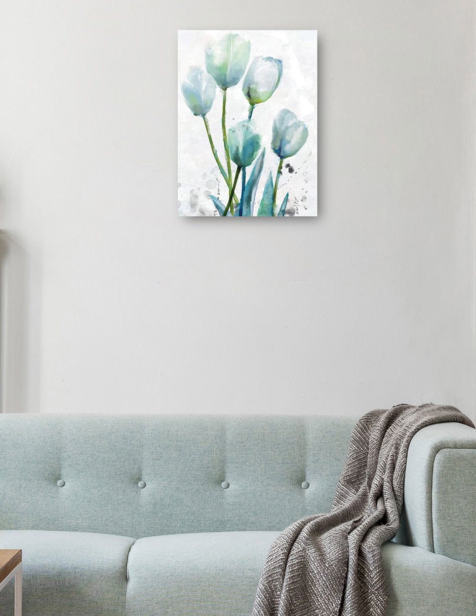 Cuadro decorativo Encuentro de tulipanes II técnica mixta Floración 4