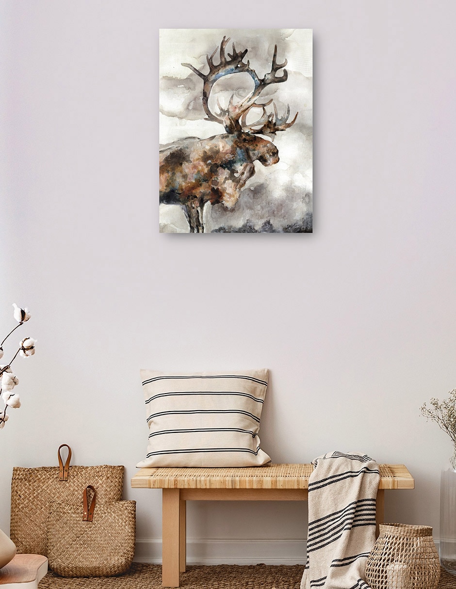 Cuadro decorativo Esencia salvaje técnica mixta Vida Silvestre 6