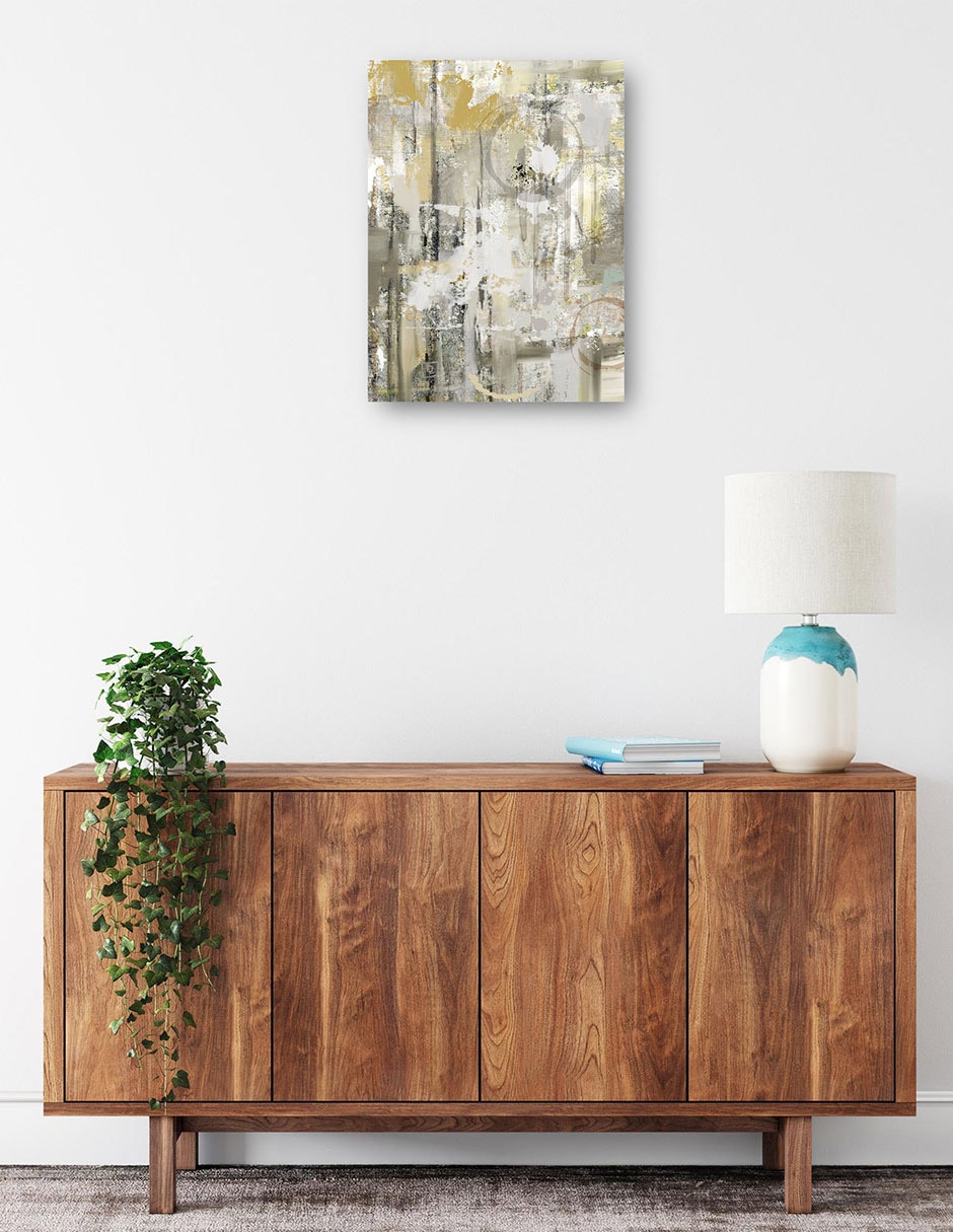 Cuadro decorativo Evolución II técnica mixta Formas 4