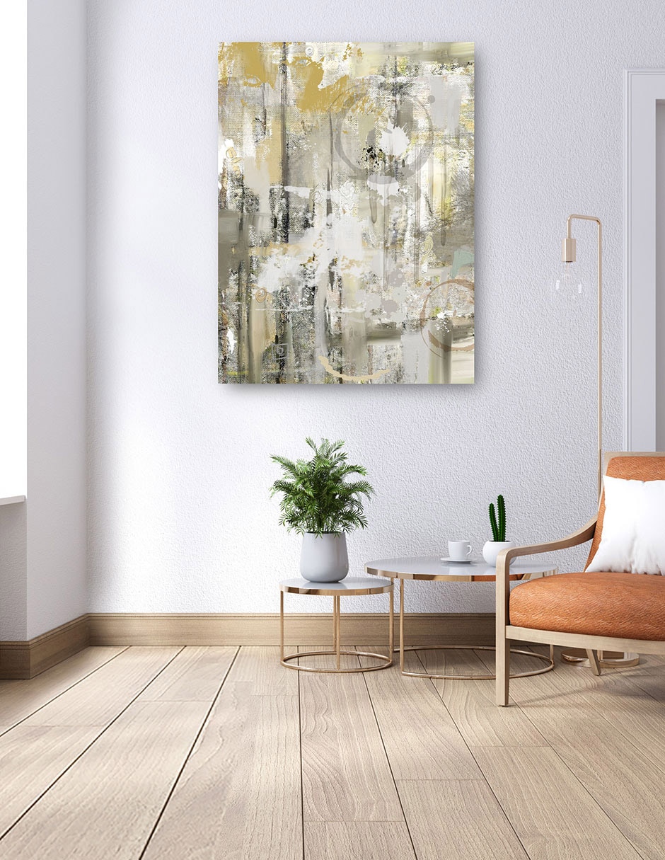 Cuadro decorativo Evolución II técnica mixta Formas 8