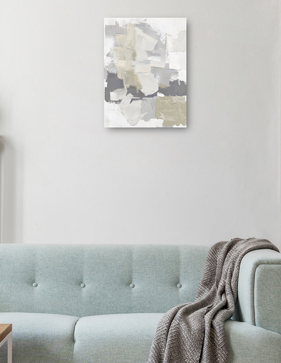 Cuadro decorativo Esencia de Verano I Grey REV técnica mixta Formas 5