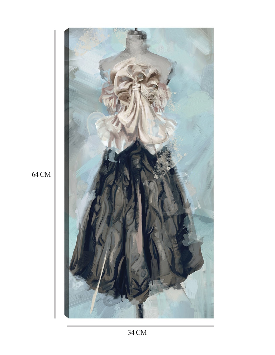 Cuadro decorativo En Vogue I técnica mixta Moda 3