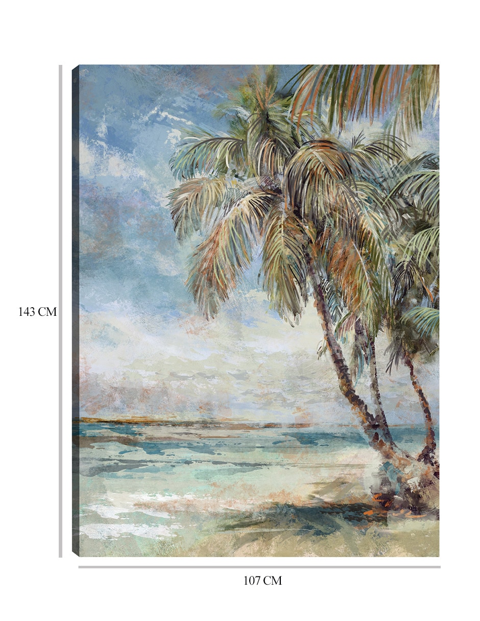 Cuadro decorativo Escapar técnica mixta Playas 2