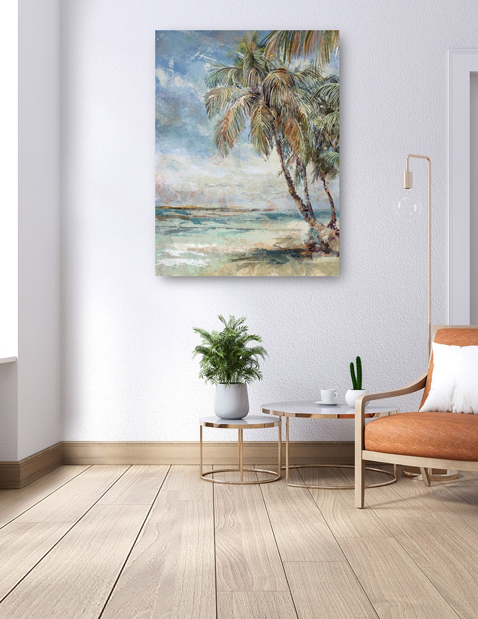 Cuadro decorativo Escapar técnica mixta Playas 8