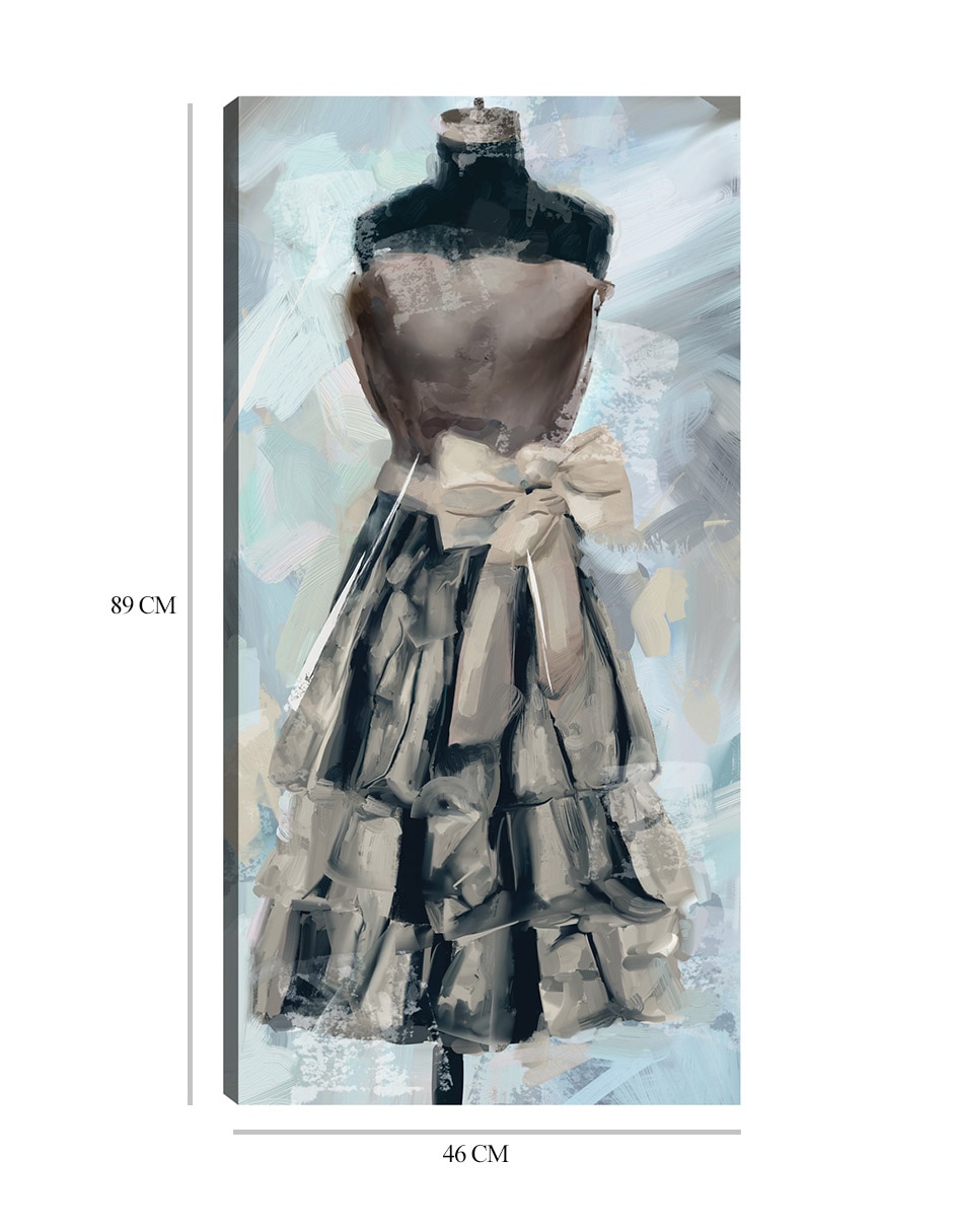 Cuadro decorativo En Vogue II técnica mixta Moda 3