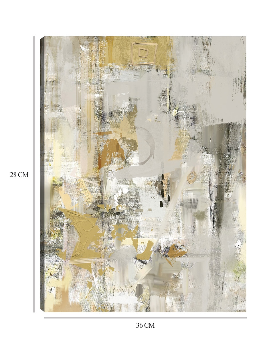 Cuadro decorativo Evolución I técnica mixta Formas 3