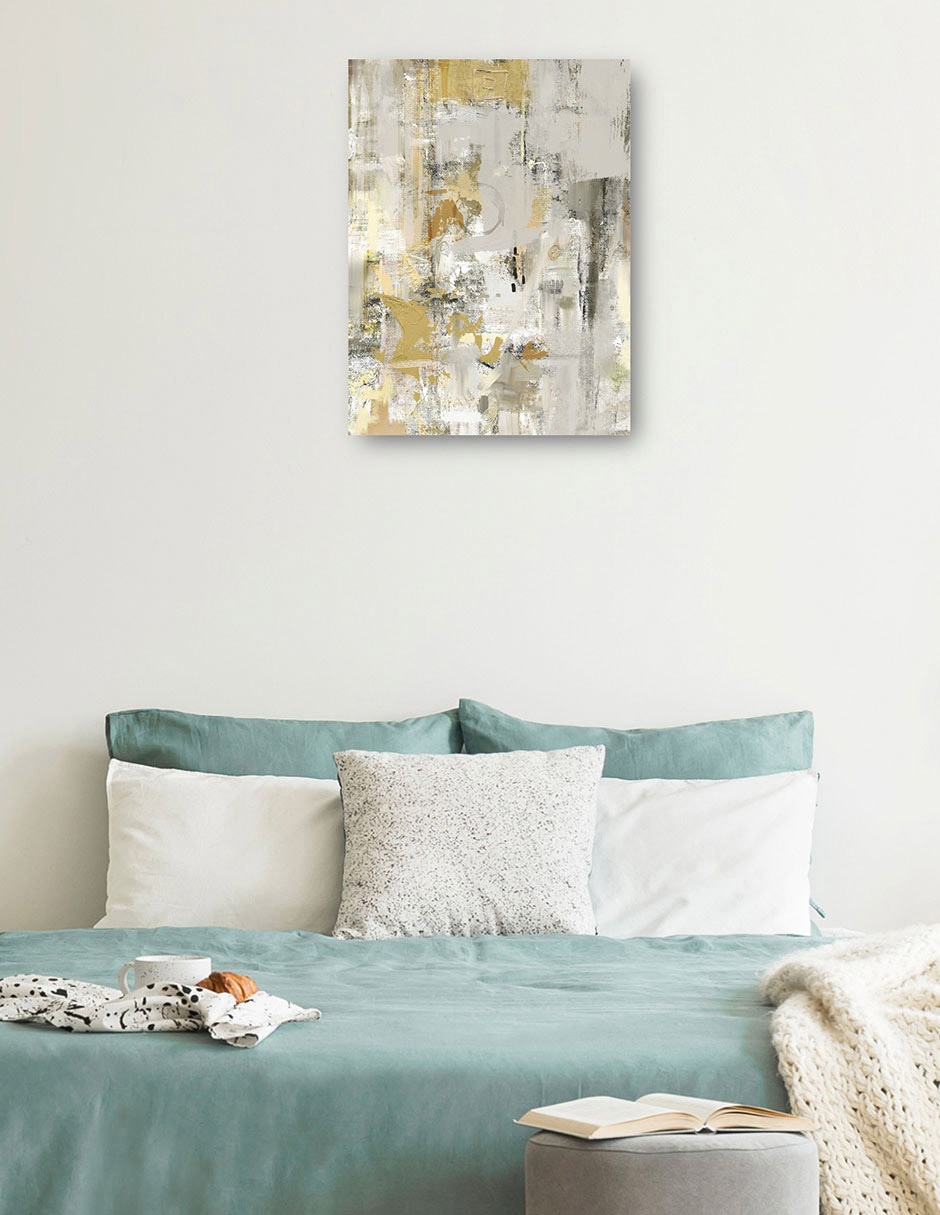 Cuadro decorativo Evolución I técnica mixta Formas 5