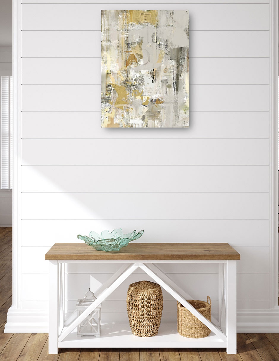 Cuadro decorativo Evolución I técnica mixta Formas 6
