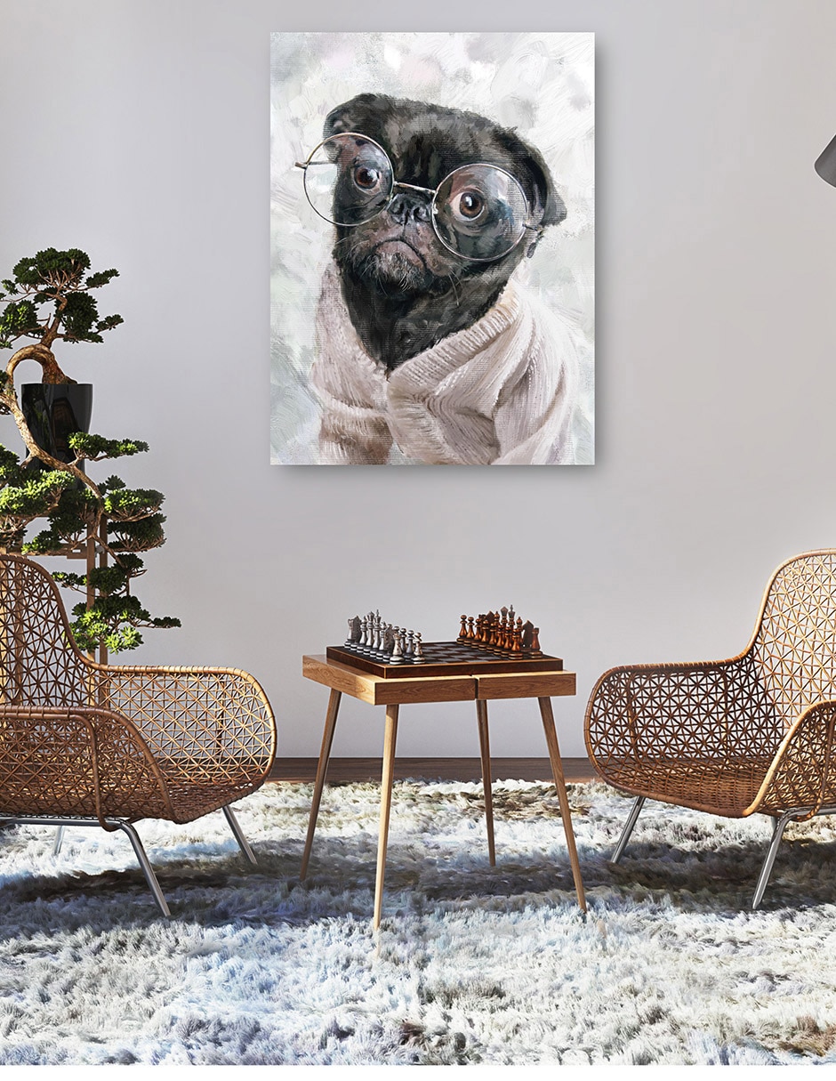 Cuadro decorativo Espectáculos II técnica mixta Animales Domésticos 7