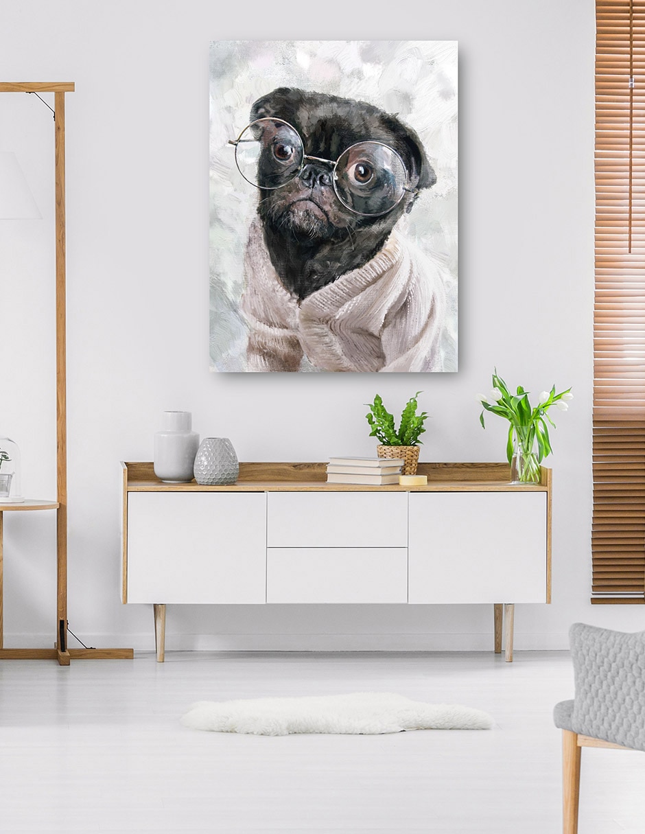 Cuadro decorativo Espectáculos II técnica mixta Animales Domésticos 8