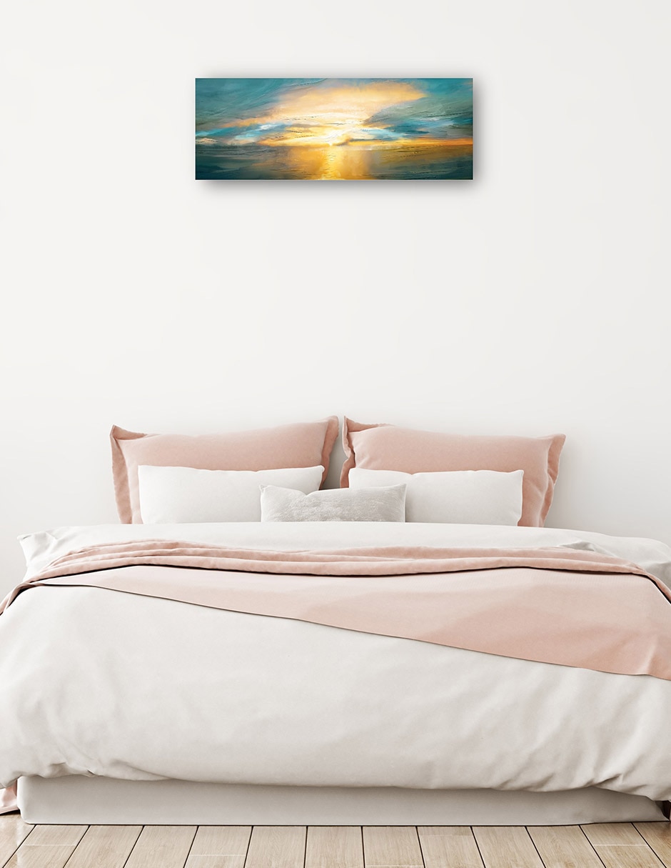 Cuadro decorativo En un sueño técnica mixta Crepúsculo 4
