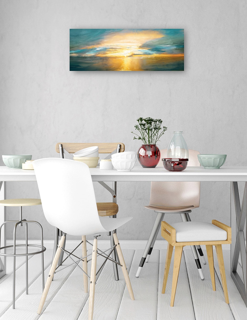 Cuadro decorativo En un sueño técnica mixta Crepúsculo 6