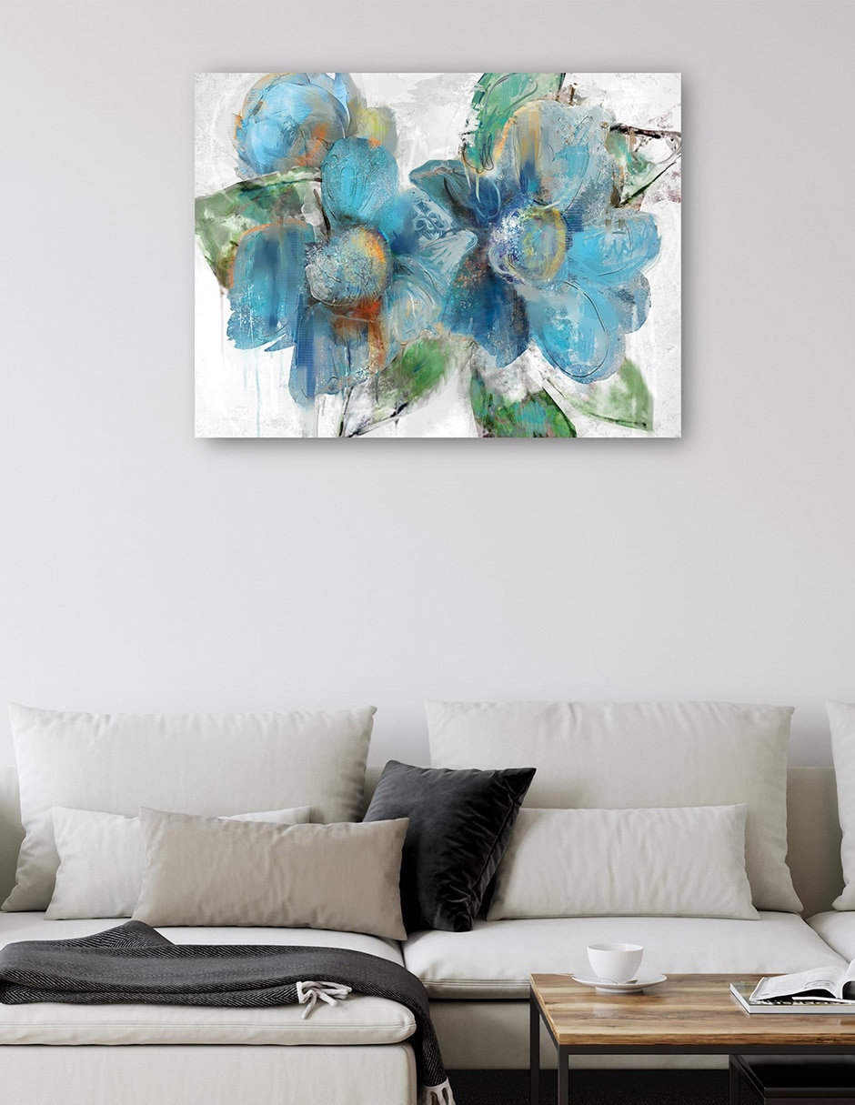 Cuadro decorativo Estallar técnica mixta Floración 7