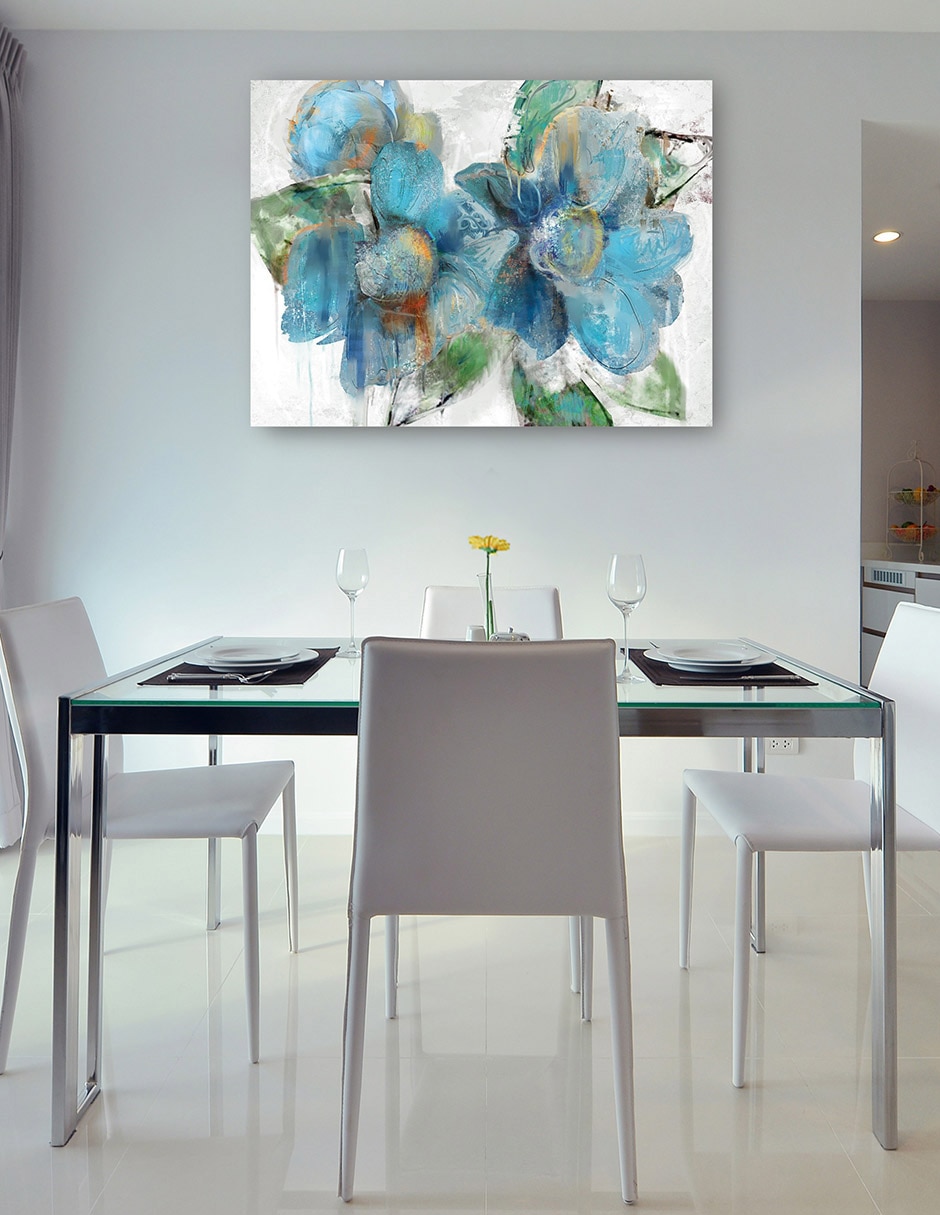 Cuadro decorativo Estallar técnica mixta Floración 8