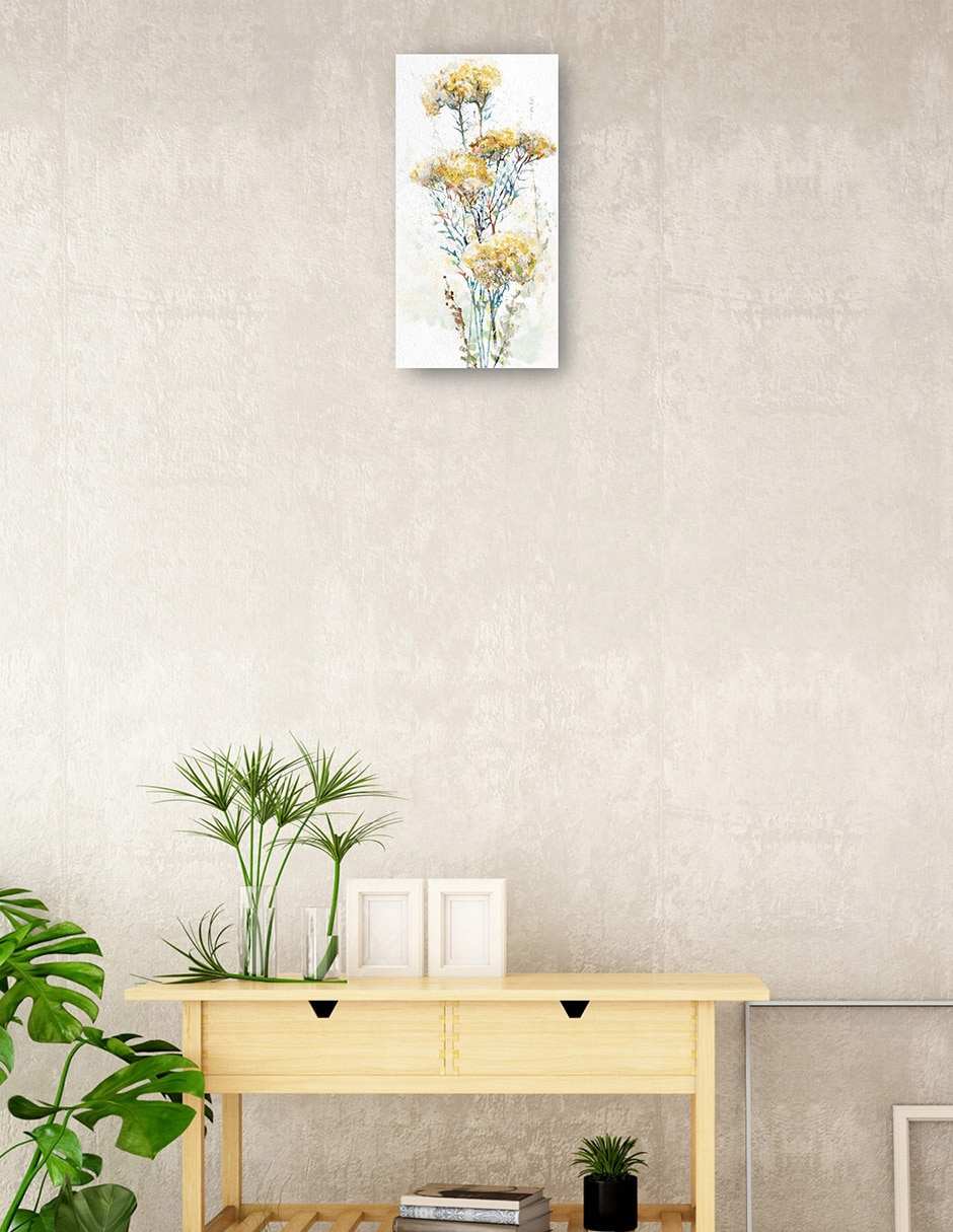 Cuadro decorativo Enloquecido II técnica mixta Arreglo Floral 4