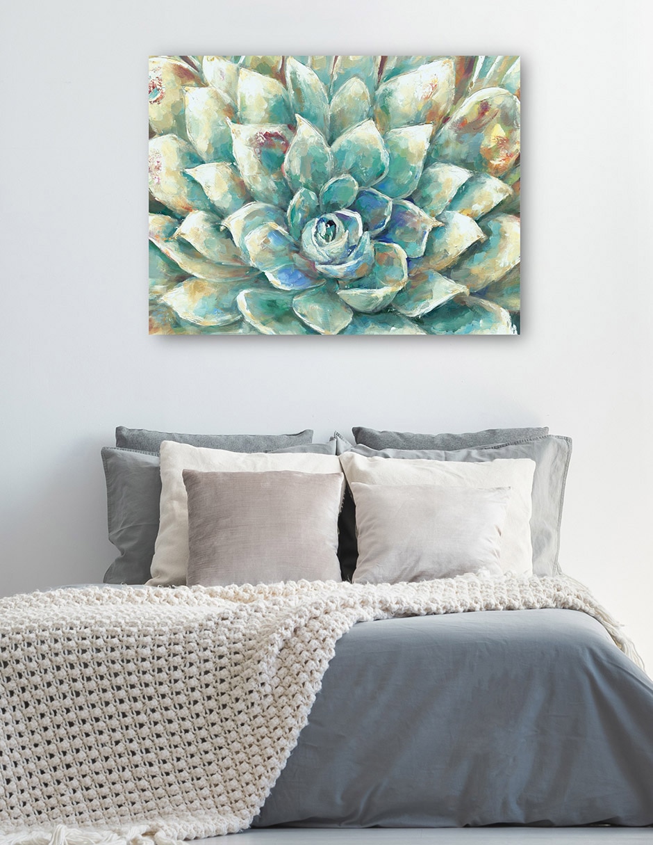 Cuadro decorativo Flor de cacto técnica mixta Floración 5