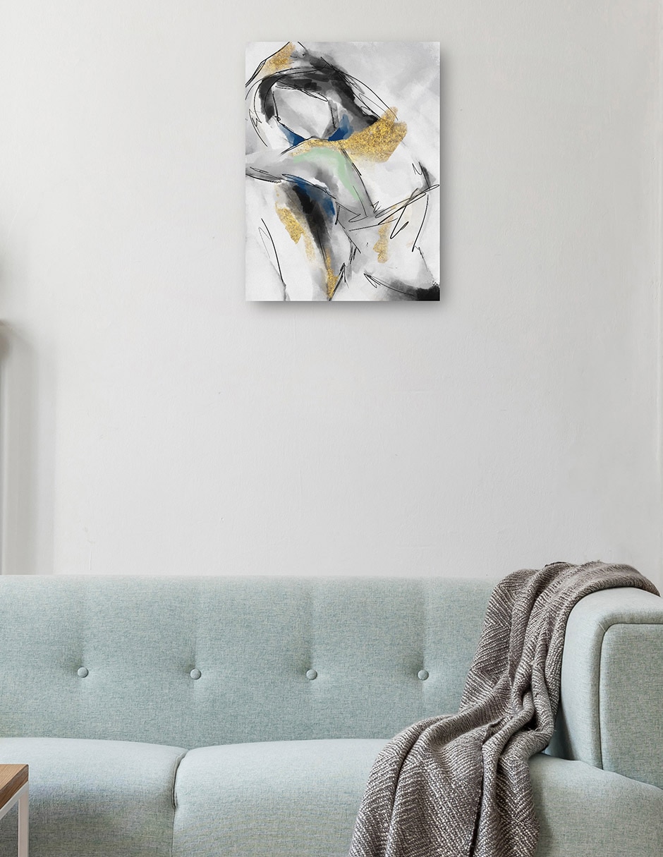 Cuadro decorativo técnica mixta Gente 2
