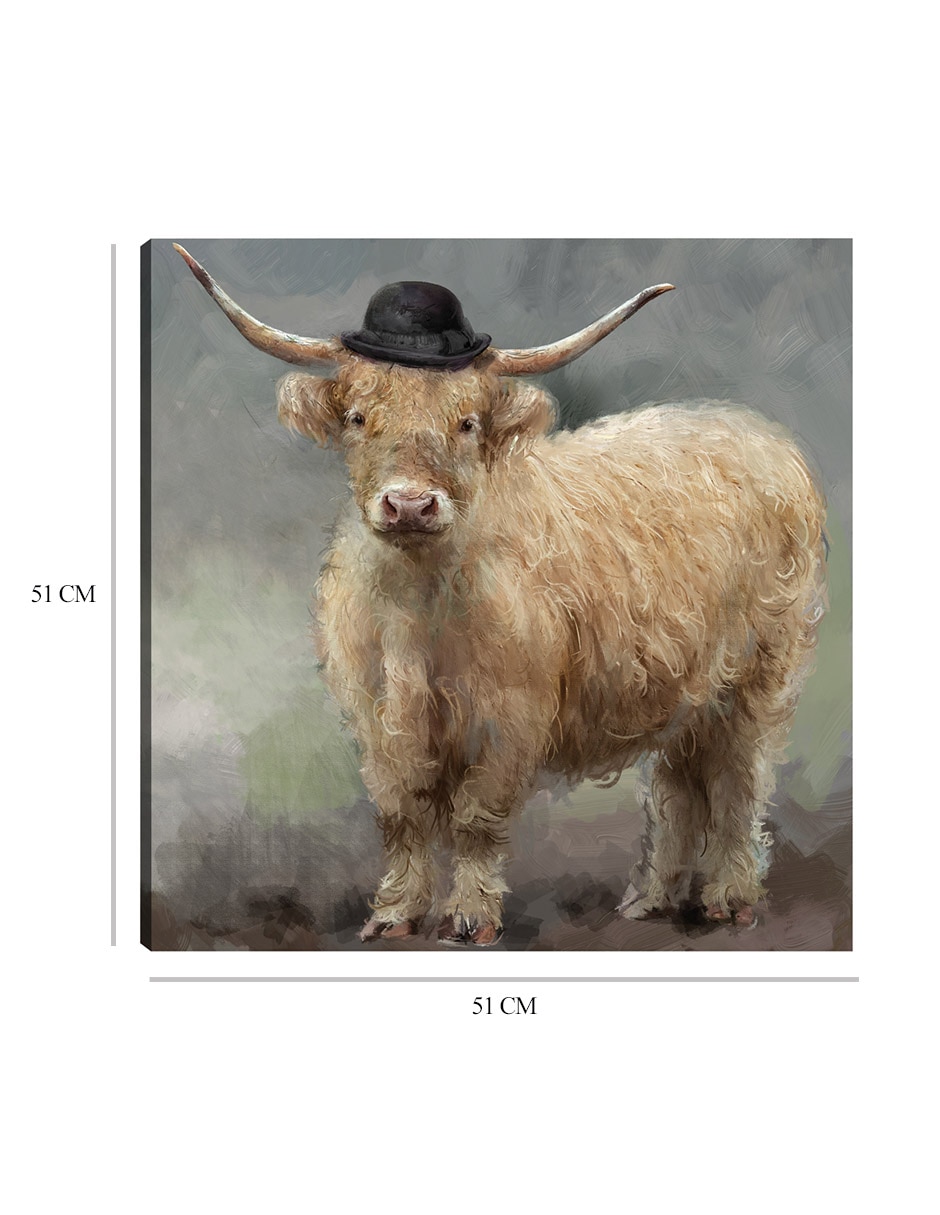Cuadro decorativo Fancy Freddie técnica mixta Animales Domésticos 2