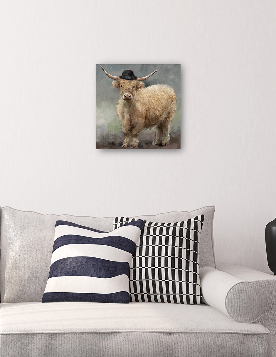 Cuadro decorativo Fancy Freddie técnica mixta Animales Domésticos 4