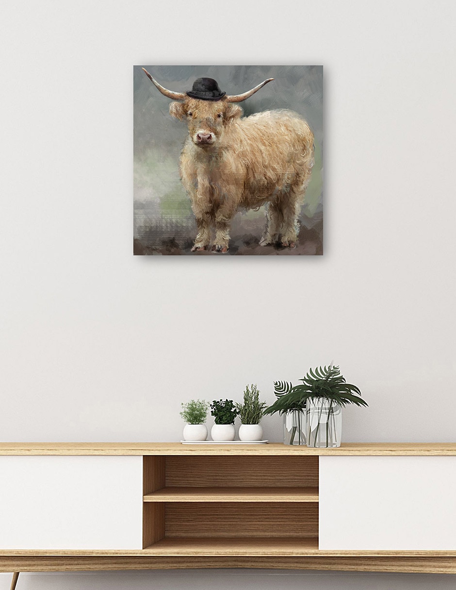 Cuadro decorativo Fancy Freddie técnica mixta Animales Domésticos 5