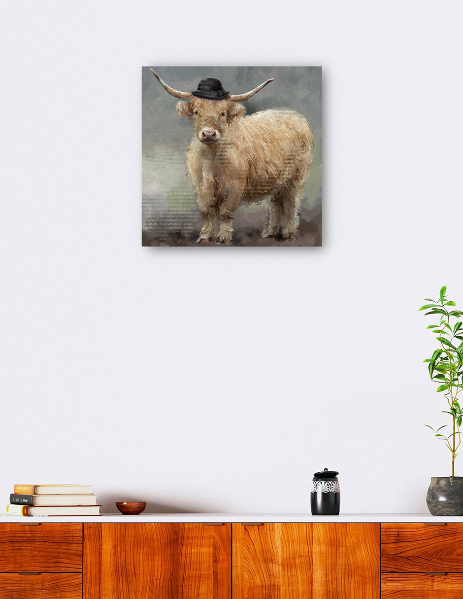 Cuadro decorativo Fancy Freddie técnica mixta Animales Domésticos 6
