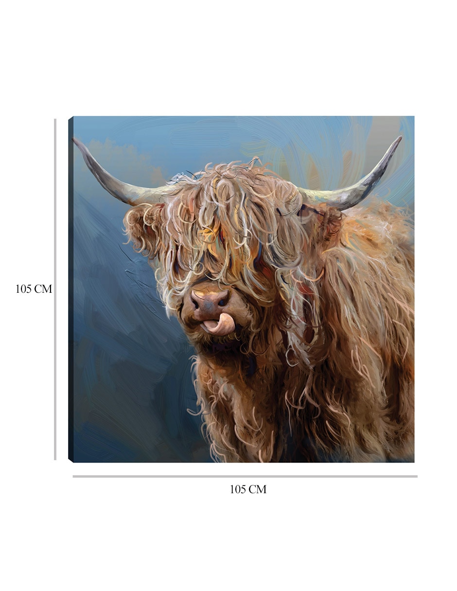 Cuadro decorativo Fernando técnica mixta Animales Domésticos 9