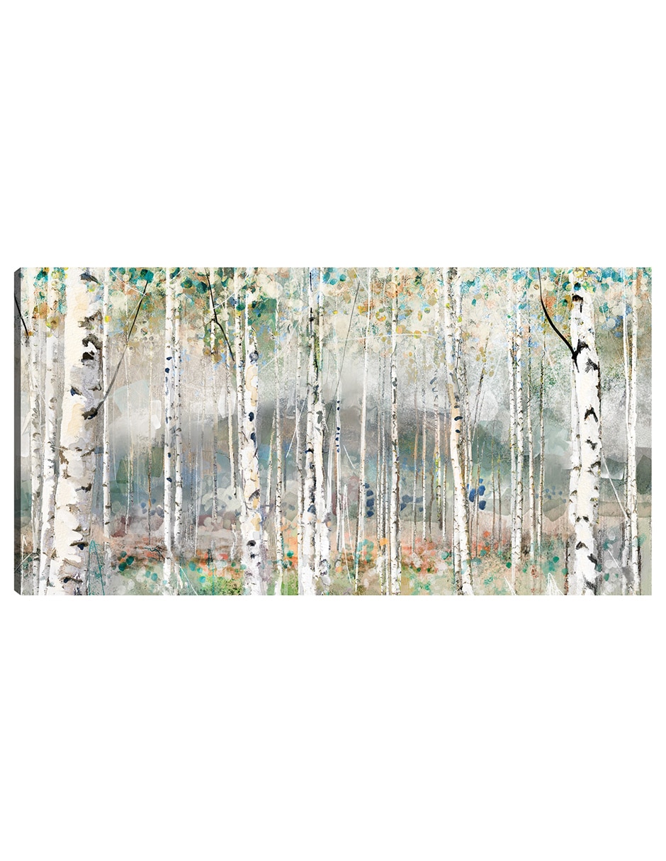 Cuadro decorativo Gracia de primavera técnica mixta Bosques