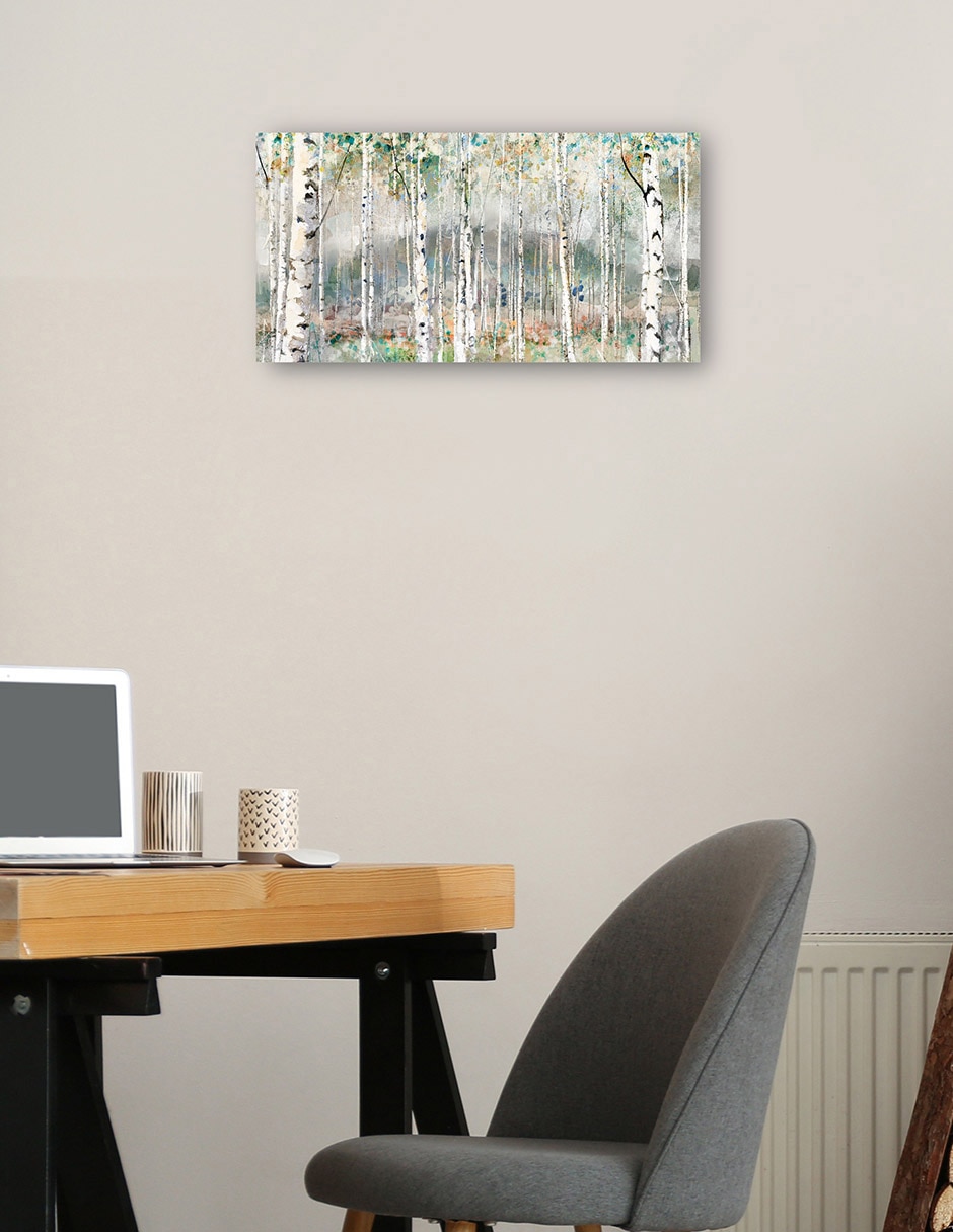 Cuadro decorativo Gracia de primavera técnica mixta Bosques 2