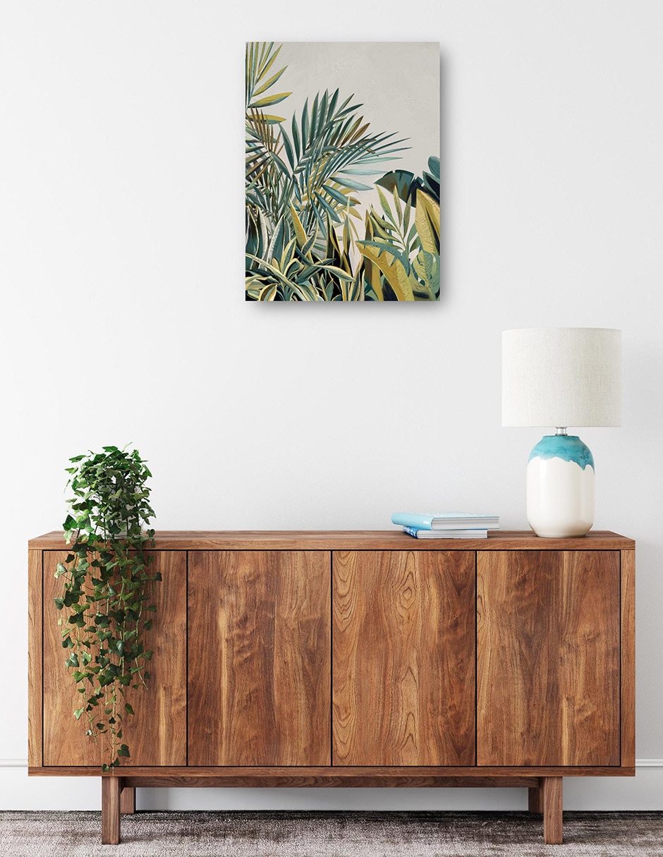 Cuadro decorativo Genereux técnica mixta Palmas 2
