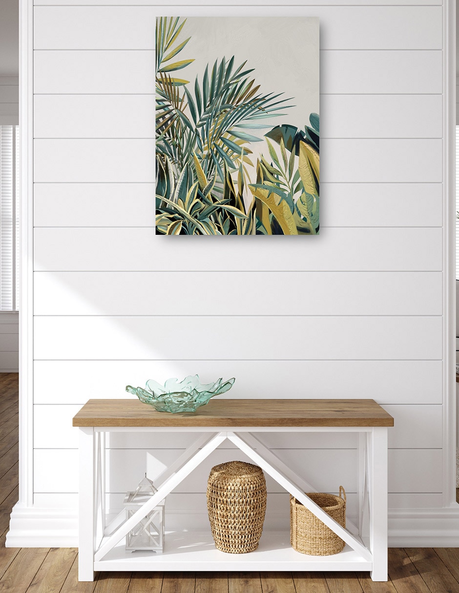Cuadro decorativo Genereux técnica mixta Palmas 4