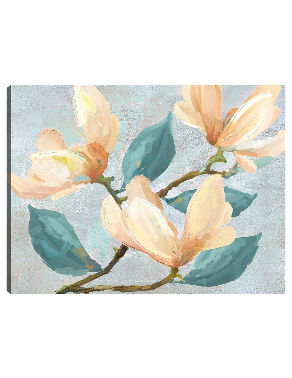 Cuadro decorativo Gracia II técnica mixta Floración