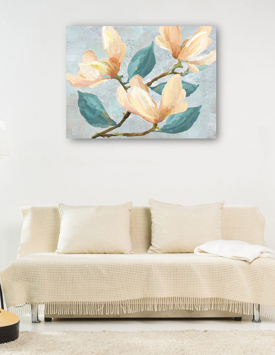 Cuadro decorativo Gracia II técnica mixta Floración 6