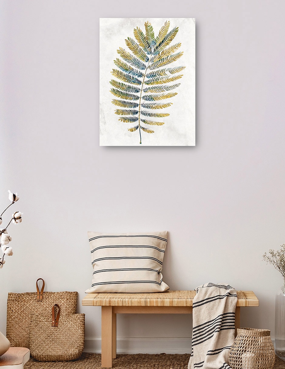 Cuadro decorativo Helechos opulentos I técnica mixta Floración 4