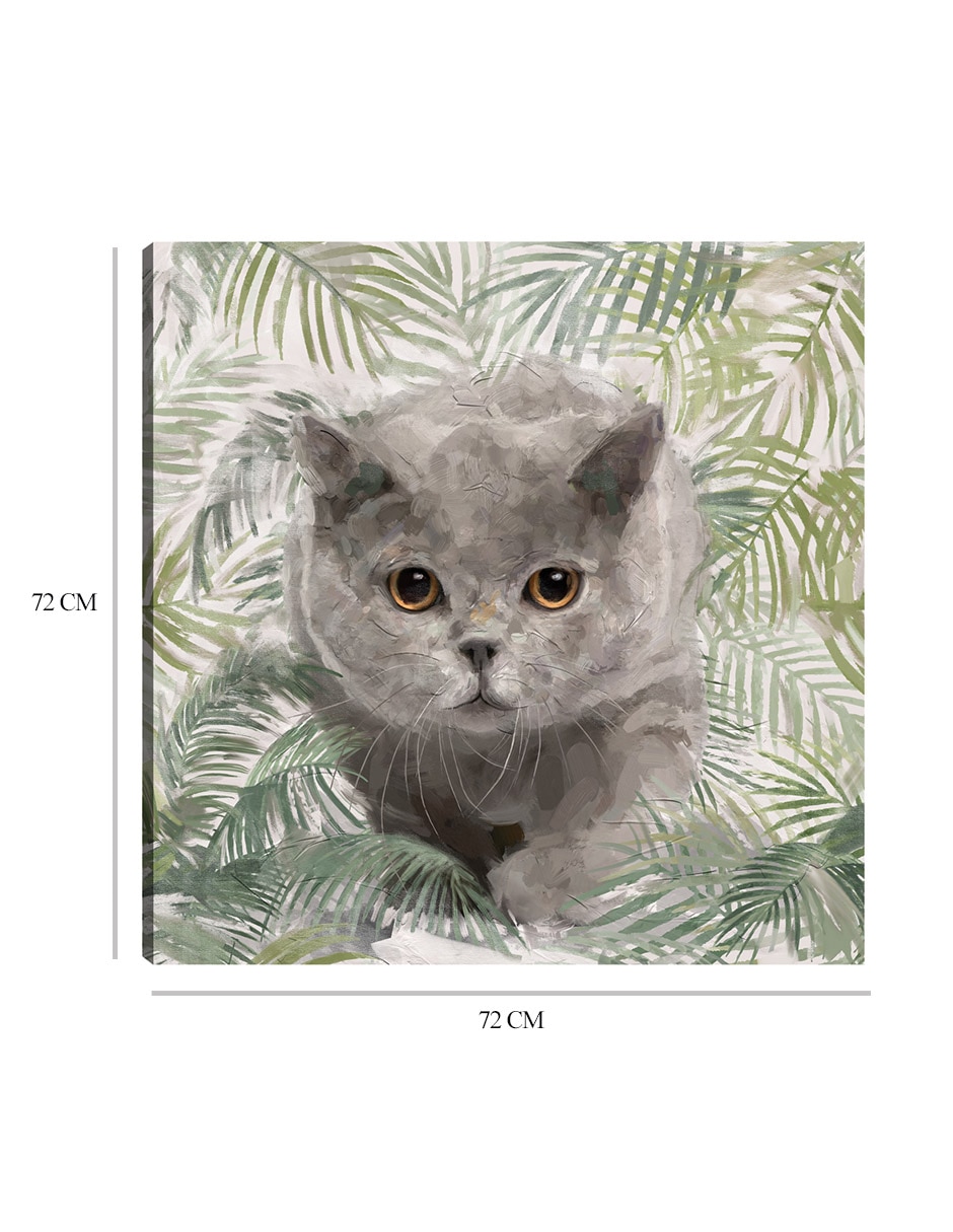 Cuadro decorativo Gatitos de la isla I técnica mixta Animales Domésticos 9