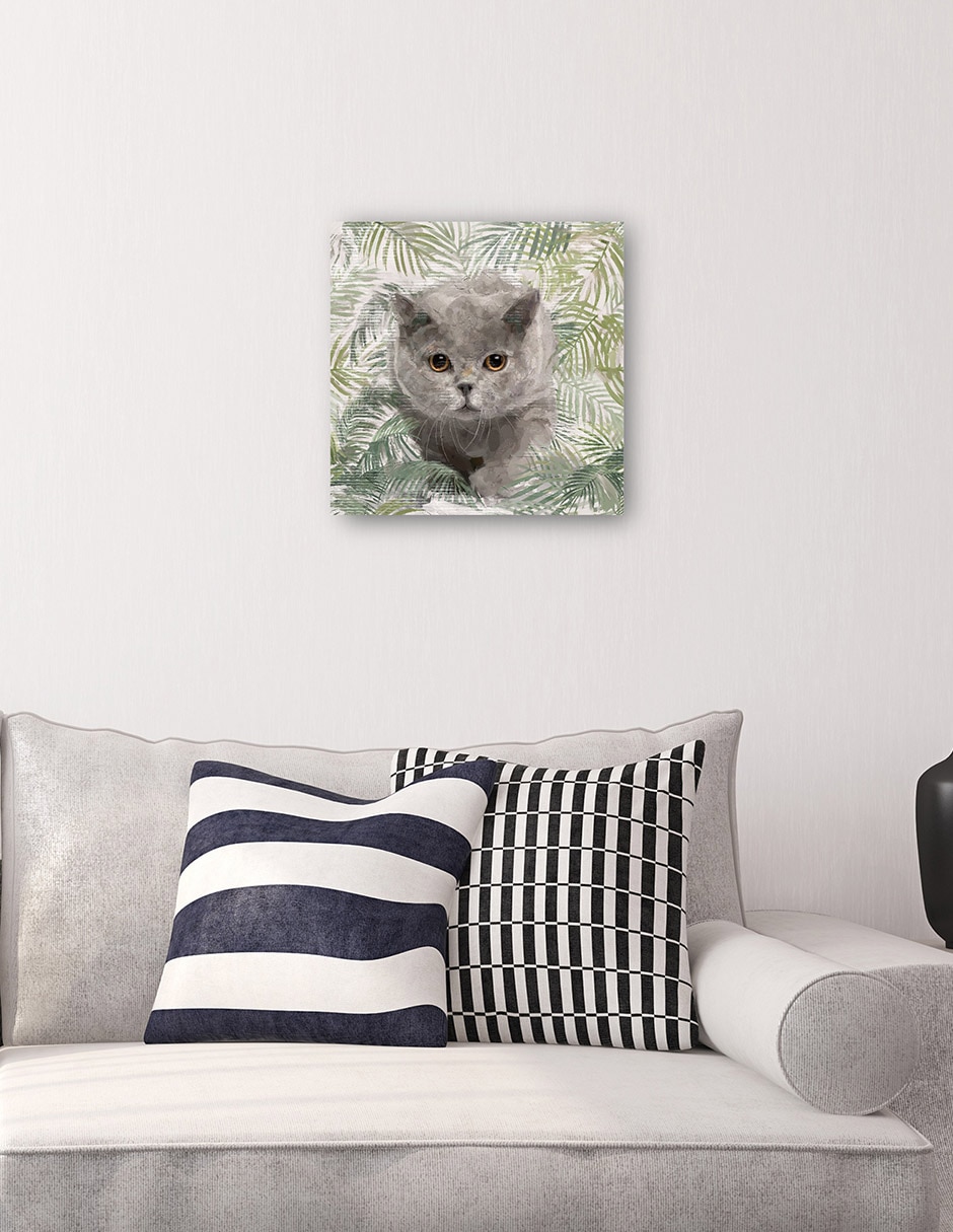 Cuadro decorativo Gatitos de la isla I técnica mixta Animales Domésticos 4