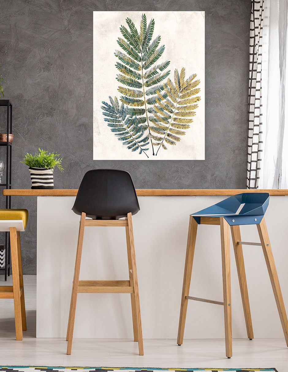 Cuadro decorativo Helechos opulentos III técnica mixta Botánico 5