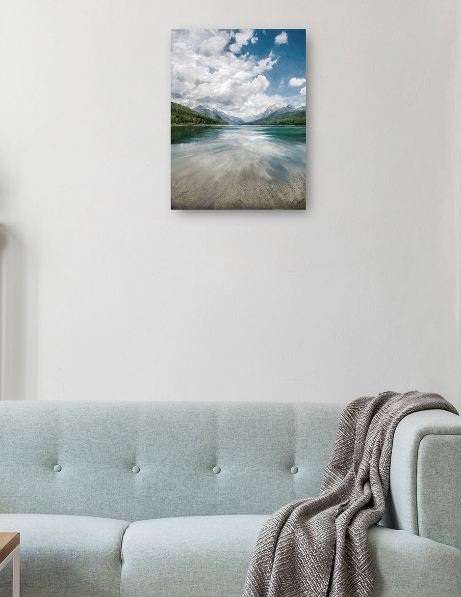 Cuadro decorativo Gama de Verano técnica mixta Lagos 3