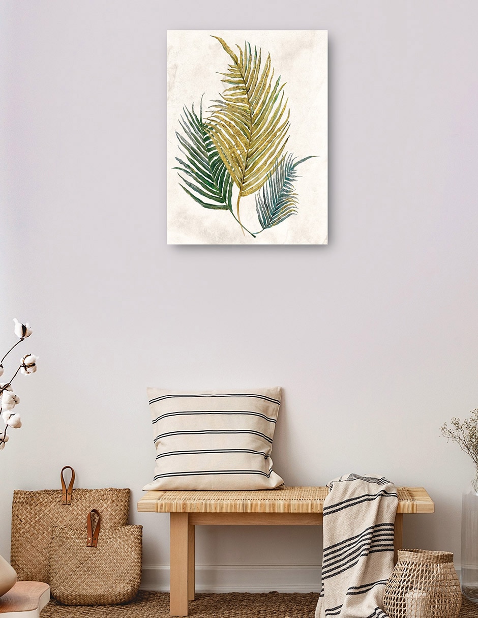 Cuadro decorativo Helechos opulentos IV técnica mixta Floración 3